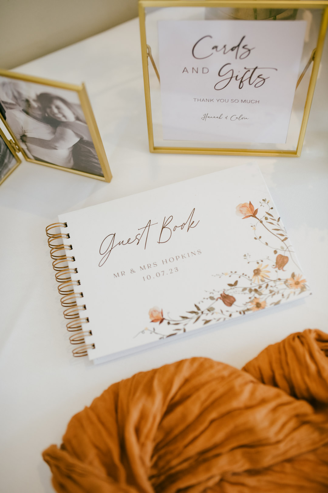 wedding guest book designer